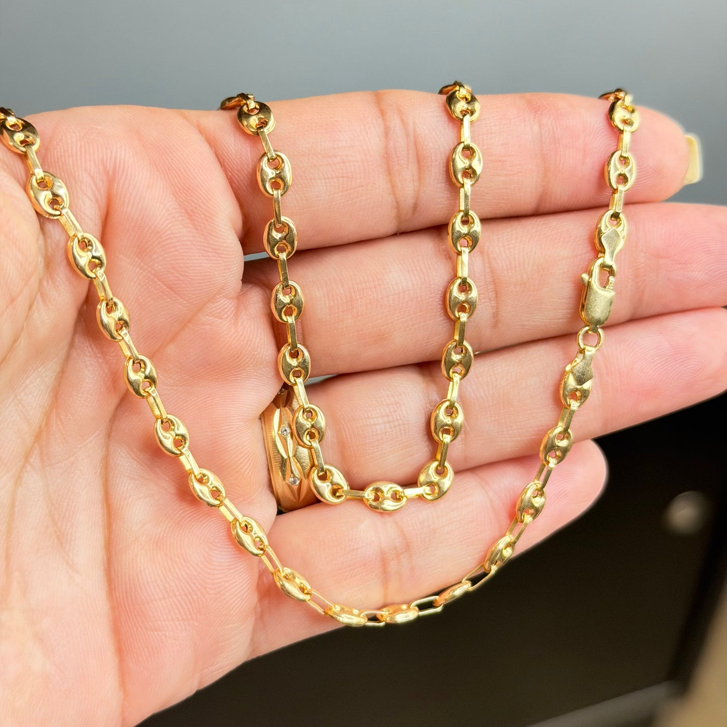 Gucci Chain/ 8.42g/ 52cm/ 5 mm/ 18K Gold