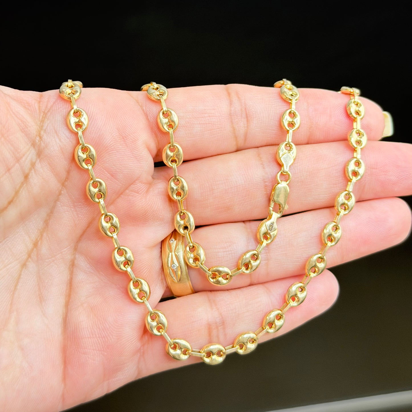Gucci Chain/ 10.07g/ 52cm/ 6mm/ 18K Gold