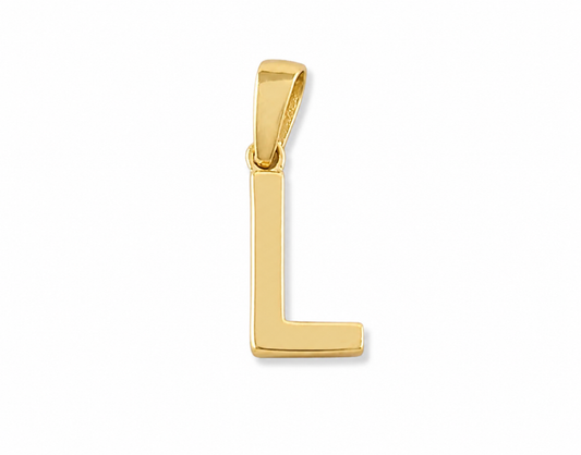 PENDANT LETTER L