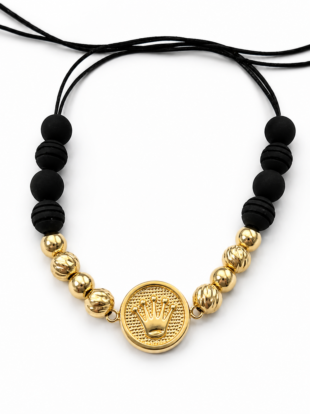 BRACELET WITH GOLD BEADS