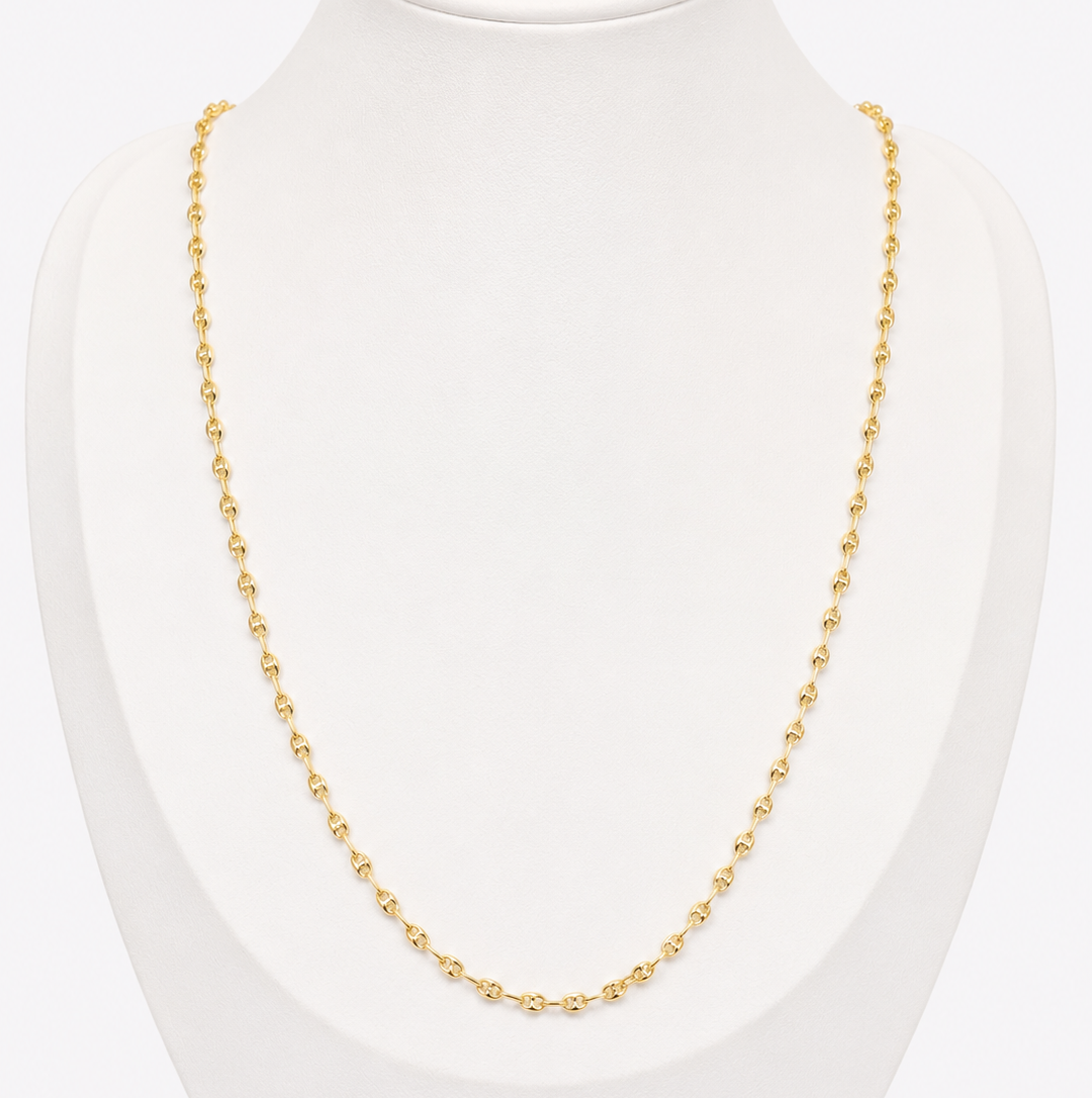 BABY GUCCI CHAIN/ 6.55g/ 60cm/ 3mm/ 18k  GOLD