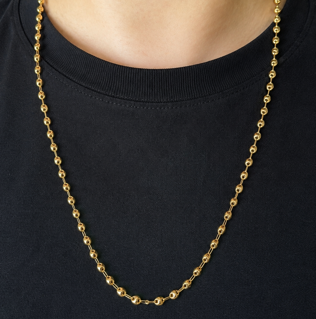 BABY GUCCI CHAIN/ 6.55g/ 60cm/ 3mm/ 18k  GOLD