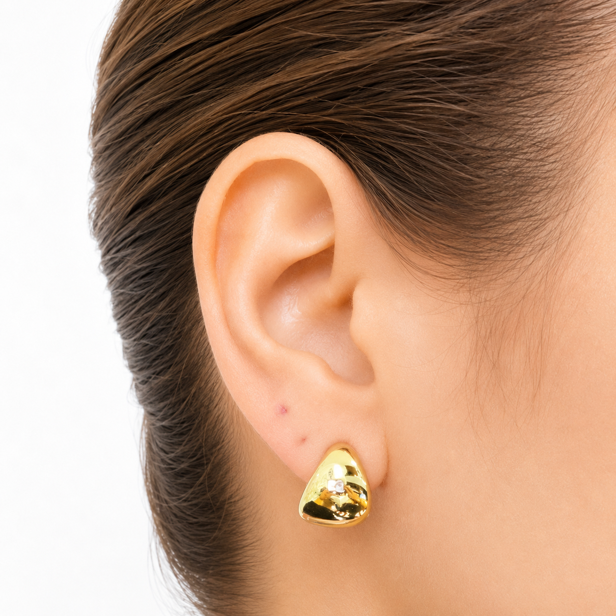 Chloe Stud Earrings / 1.9 gr / 18K Italian Gold