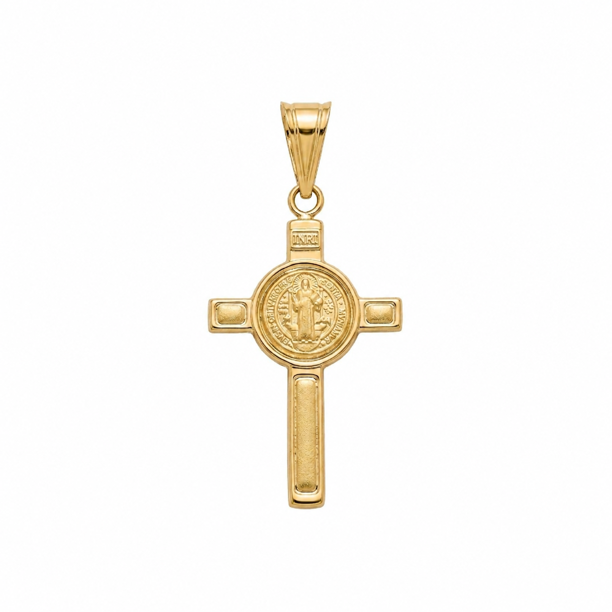 SAN BENITO CROSS PENDANT/ 2.5 gr/ 5.6 cm / 18K GOLD