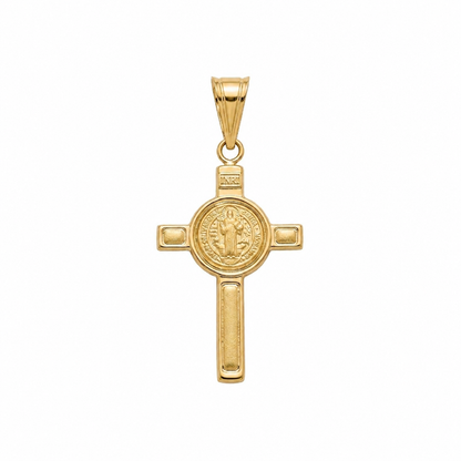 SAN BENITO CROSS PENDANT/ 2.5 gr/ 5.6 cm / 18K GOLD