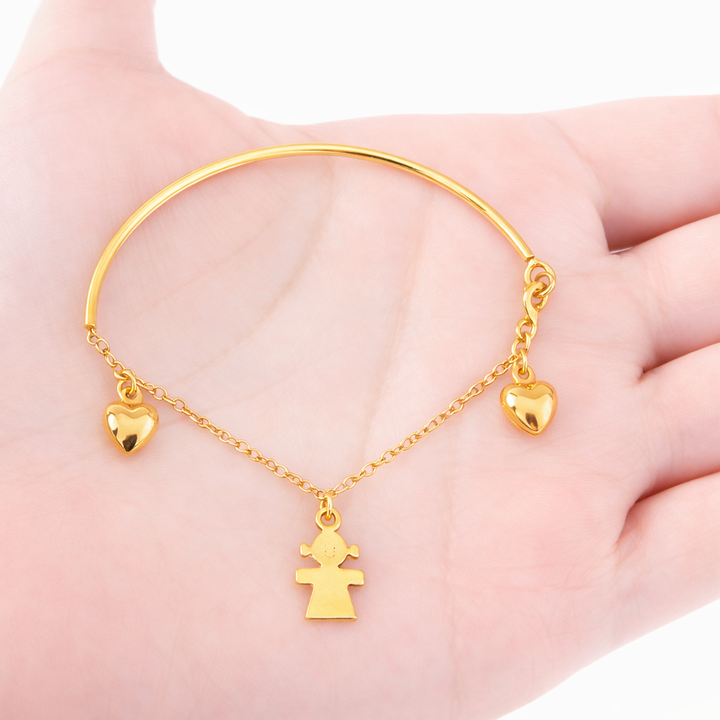 PULSERA PARA BEBÉ CON DIJES