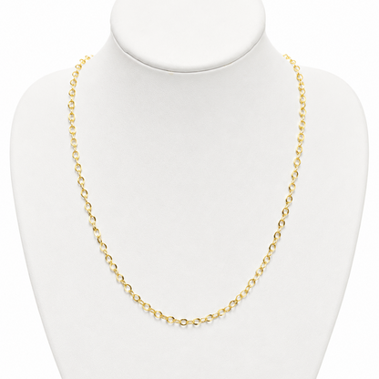 VOLGA CHAIN/ 2.32gr/45cm/ 3mm/ 18k ITALIAN GOLD
