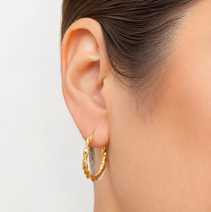 Sofi Earrings / 1.8gr / 2.7cm / 18k Italian Gold