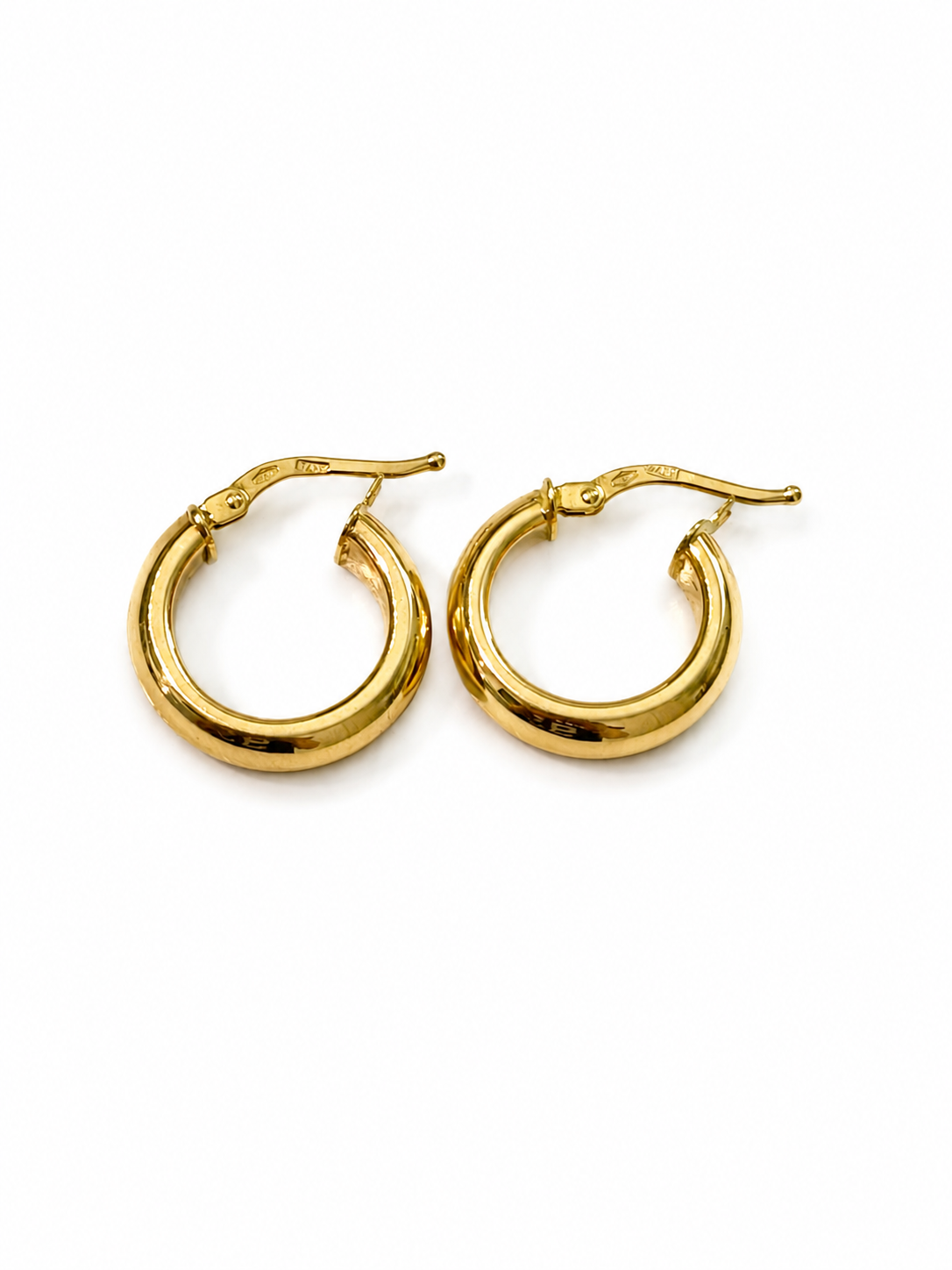 Jass Earrings / 1.66 gr / 2 cm / 18k Italian Gold