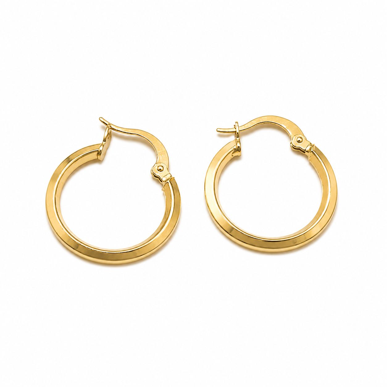Lira Earrings / 1.35 gr / 2.4 cm / 18k Italian Gold