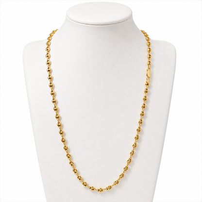 Gucci Chain/ 9.88g/ 60cm/ 4mm/ 18K Gold