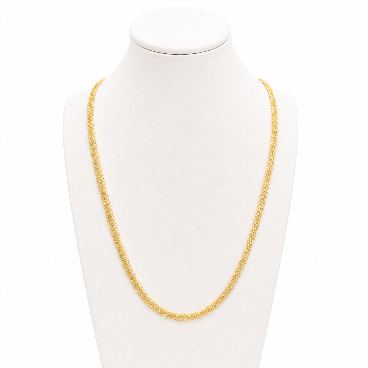 Bismarck Chain 8.3g/ 60cm/ 5mm/ 18K Italian Gold