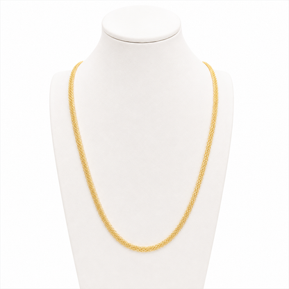 Bismarck Chain 8.3g/ 60cm/ 5mm/ 18K Italian Gold