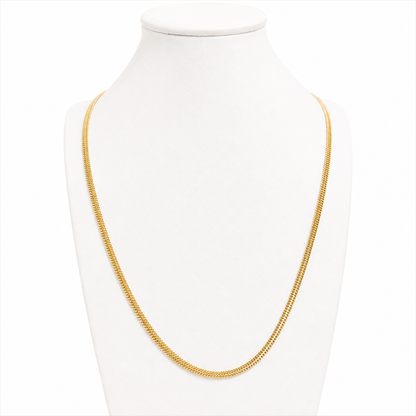 Sedusa Chain 3.5g/ 60cm/ 3mm/ 18K Italian Gold
