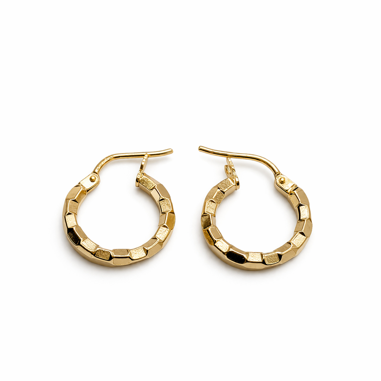 ROPE HOOP EARRINGS