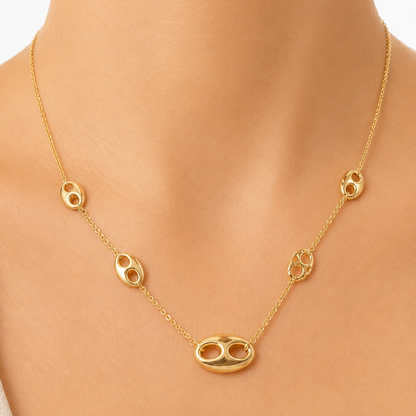 Gucci Special Chain/ 3.9g/ 45cm/ 18K Italian Gold
