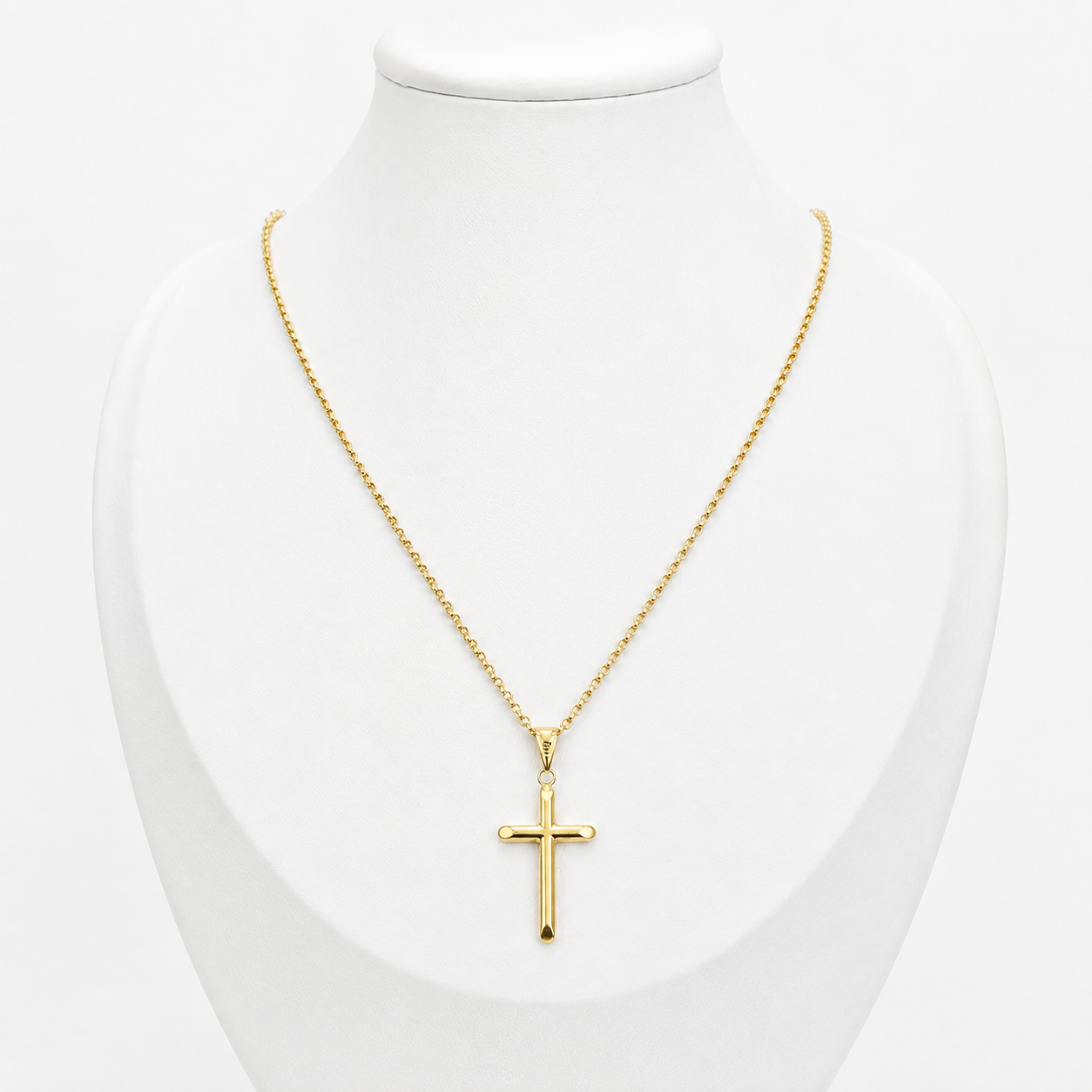 CADENA ROLO CON DIJE / 2.64g/ 45cm/ 2mm/ ORO ITALIANO 18k