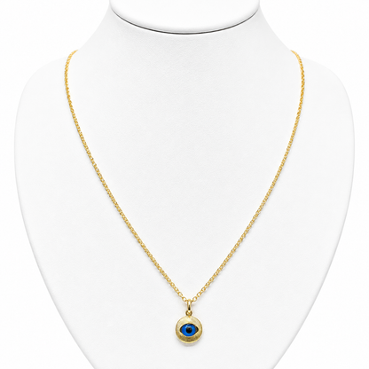 Bismarck Chain With Pendant / 3.95g/ 45cm/ 2mm/ 18K Italian Gold