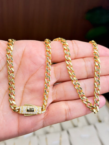 Monaco Chain/ 18.66g/ 45cm/ 5 mm/ 18K Italian Gold