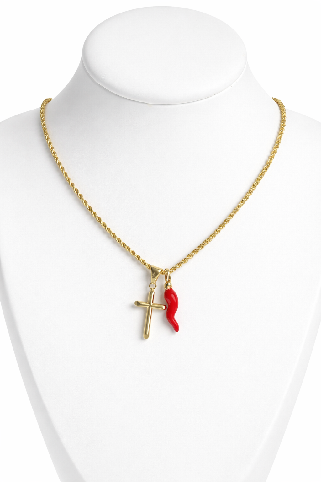 CADENA DE CUERDA CON COLGANTE