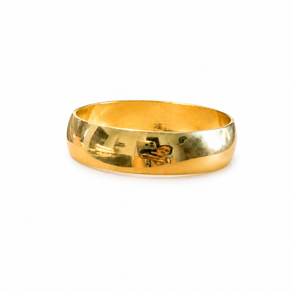 Anillo de boda / 1.9g / Talla 7 / 5mm / Oro de 18K