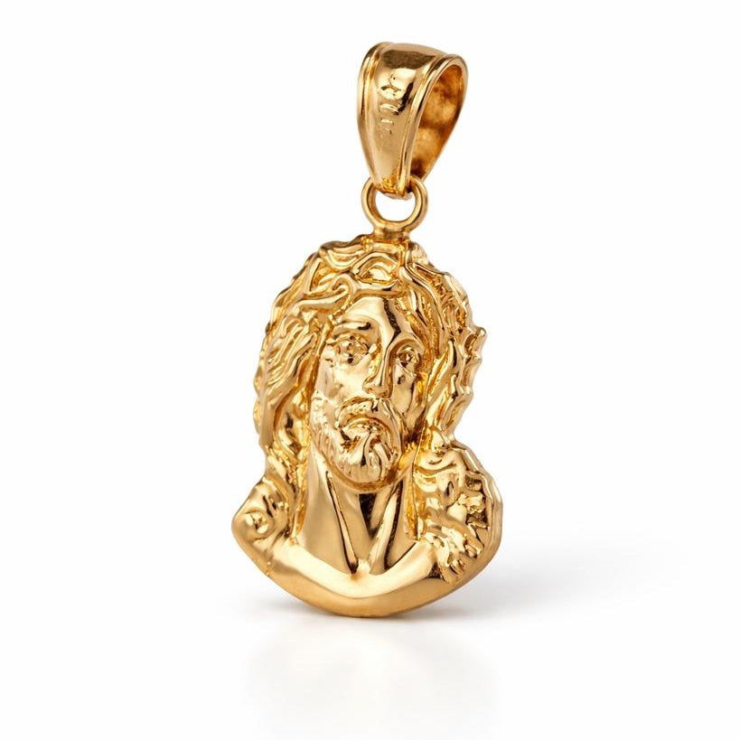 JESUS FACE MEDIUM  PENDANT