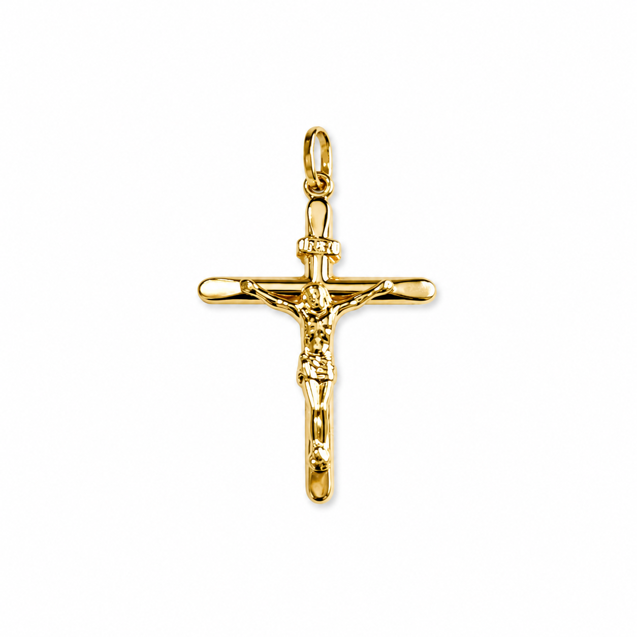 Cross Pendant / 1.62 gr /3.7 cm / 18K Italian Gold