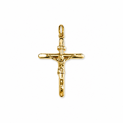 Cross Pendant / 1.62 gr /3.7 cm / 18K Italian Gold