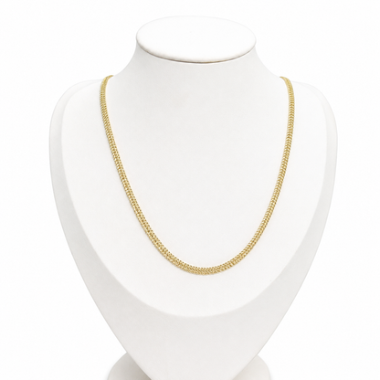 Sedusa Chain 4.27/ gr/ 52cm/ 4 mm/ 18K Italian Gold