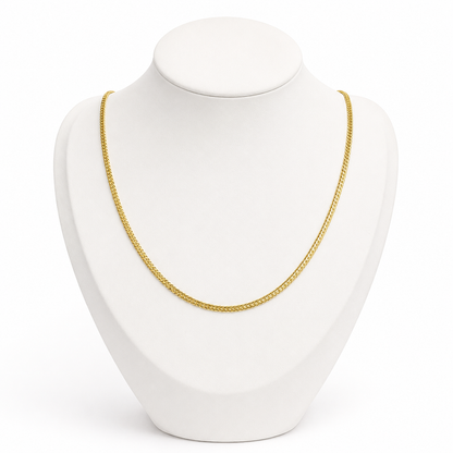 Serpiente Chain 6.44/ gr/ 45cm/ 3mm/ 18K Italian Gold