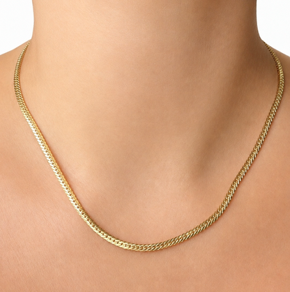 Serpiente Chain 6.44/ gr/ 45cm/ 3mm/ 18K Italian Gold