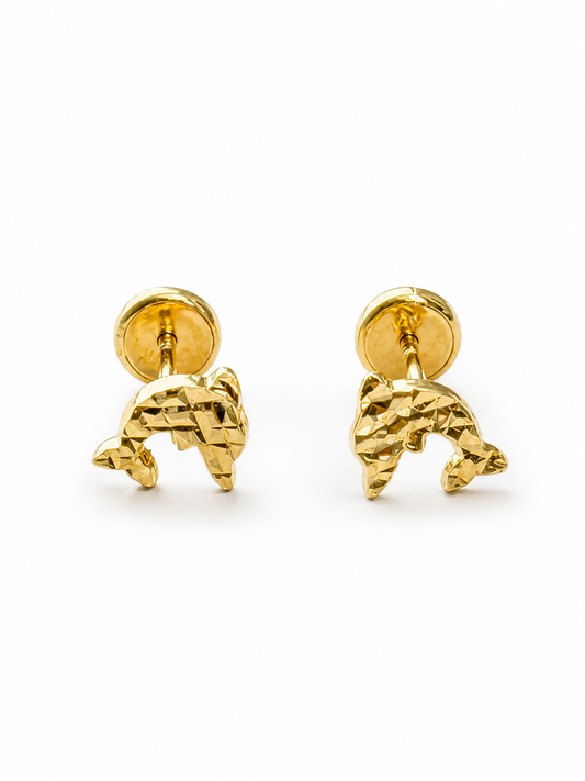 HEART  EARRINGS DELFÍN