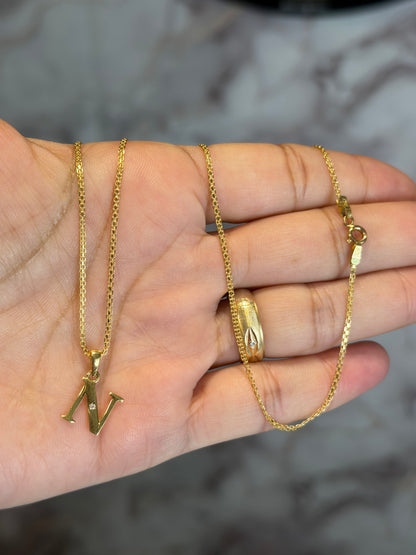 CADENA CON DIJE DE TRÉBOL