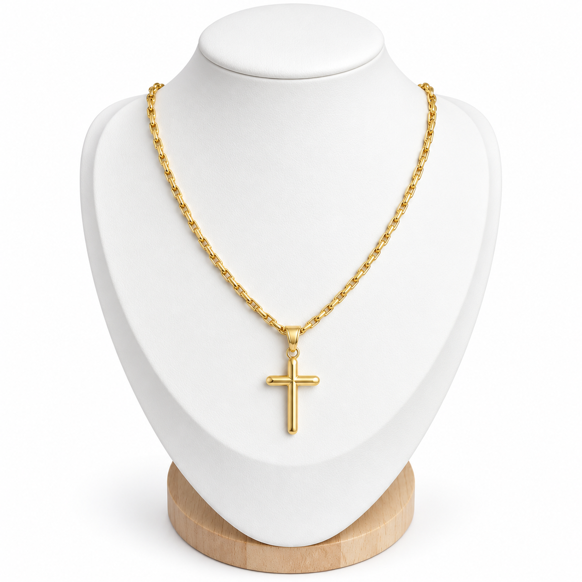 Mariner Chain Whit Pendants / 4.8 g/ 50 cm/ 2mm/ 18K Italian Gold