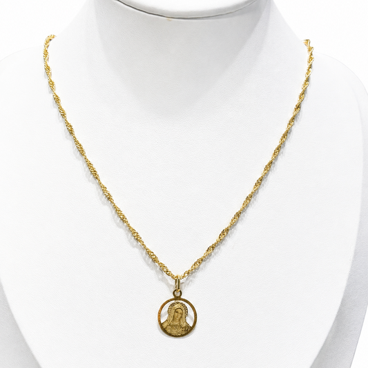SINGAPUR CHAIN WITH  PENDANT