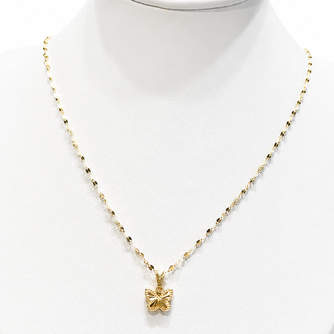FLOR ESPEJO CHAIN WITH  PENDANT