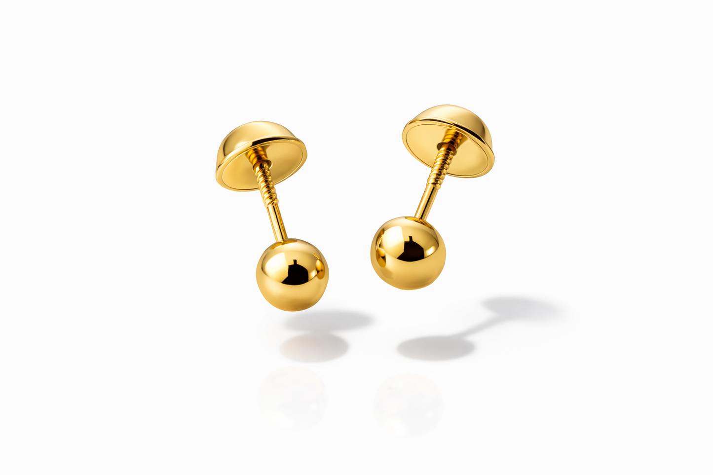 STUD EARRINGS BEAD #4