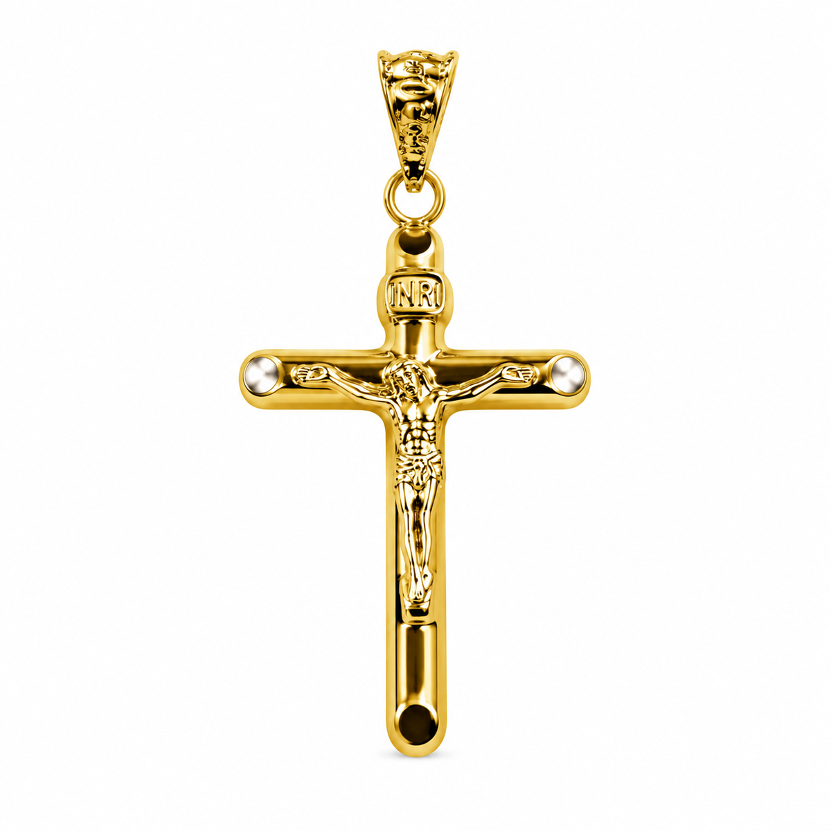 Cross Pendant / 1.51 gr / 4 cm / 18K Gold
