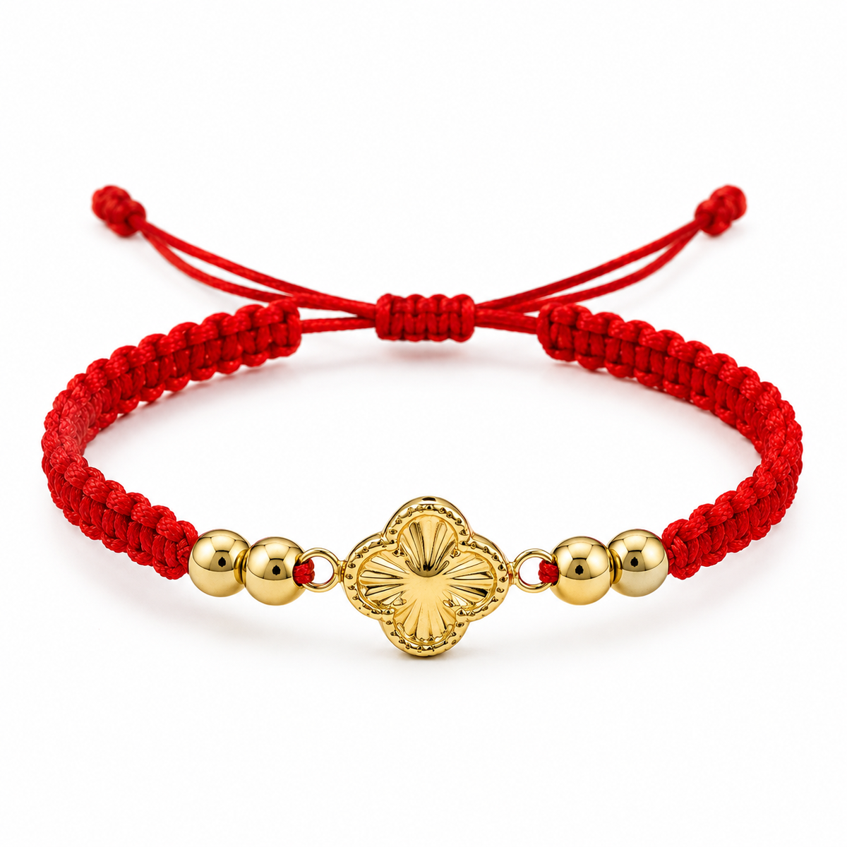 Pulsera con cuentas de oro / 1.3 gr / 5 mm