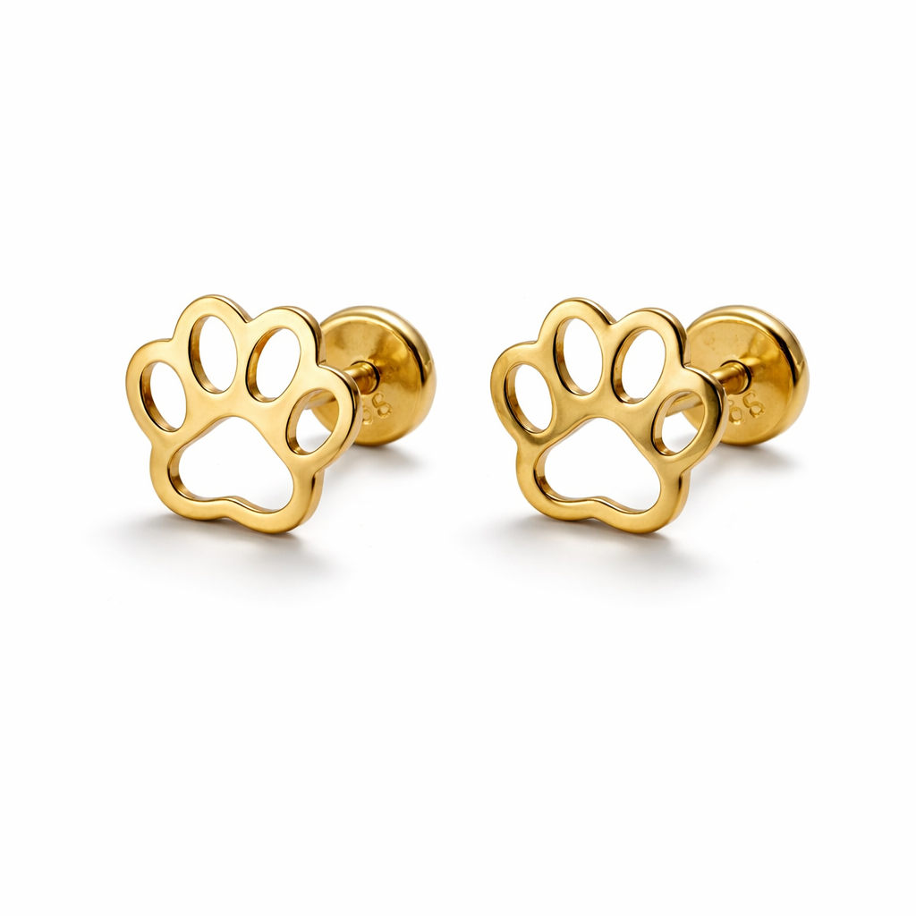 DOG PAW  EARRINGS