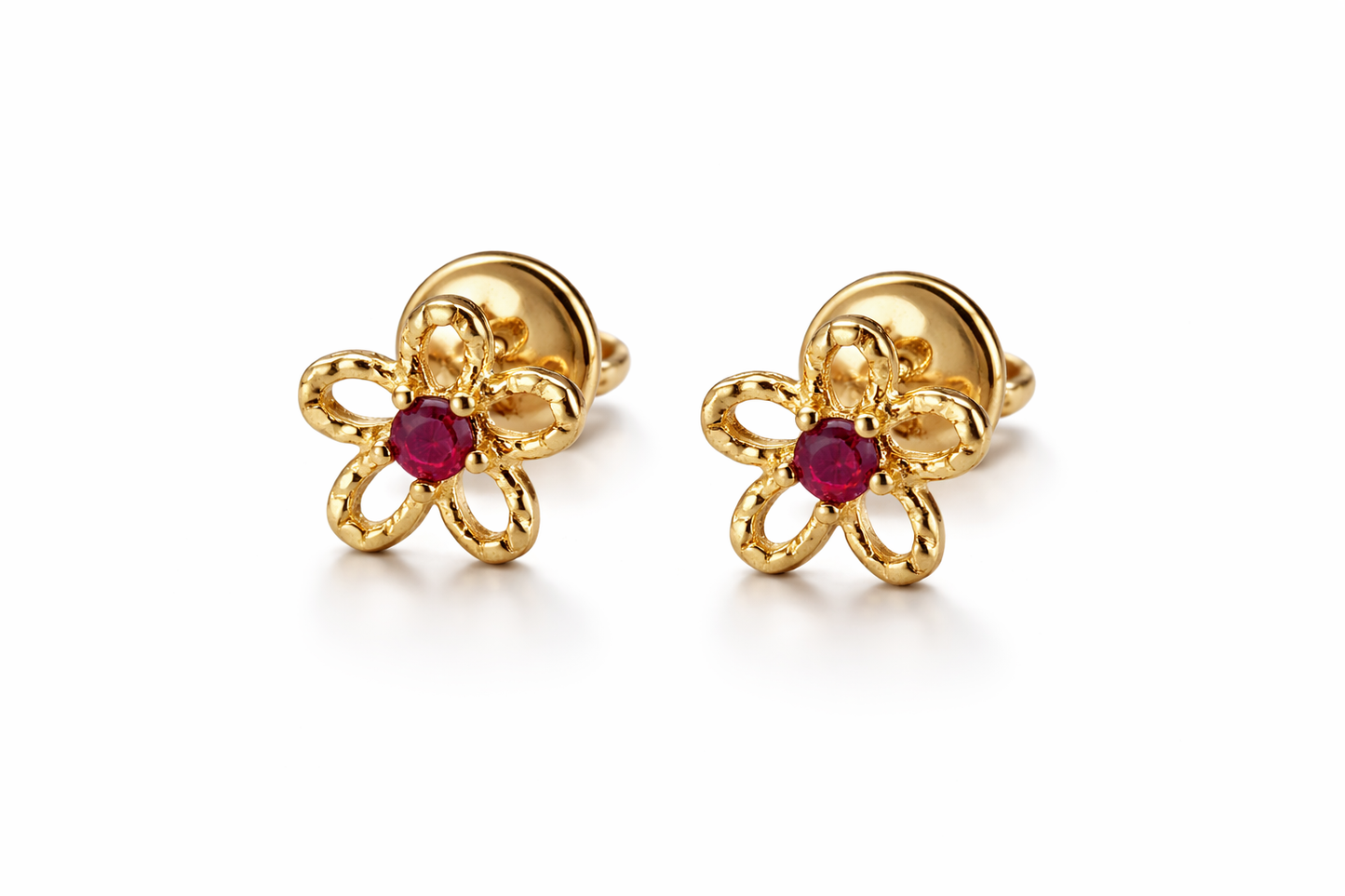 PENDIENTES FLOR