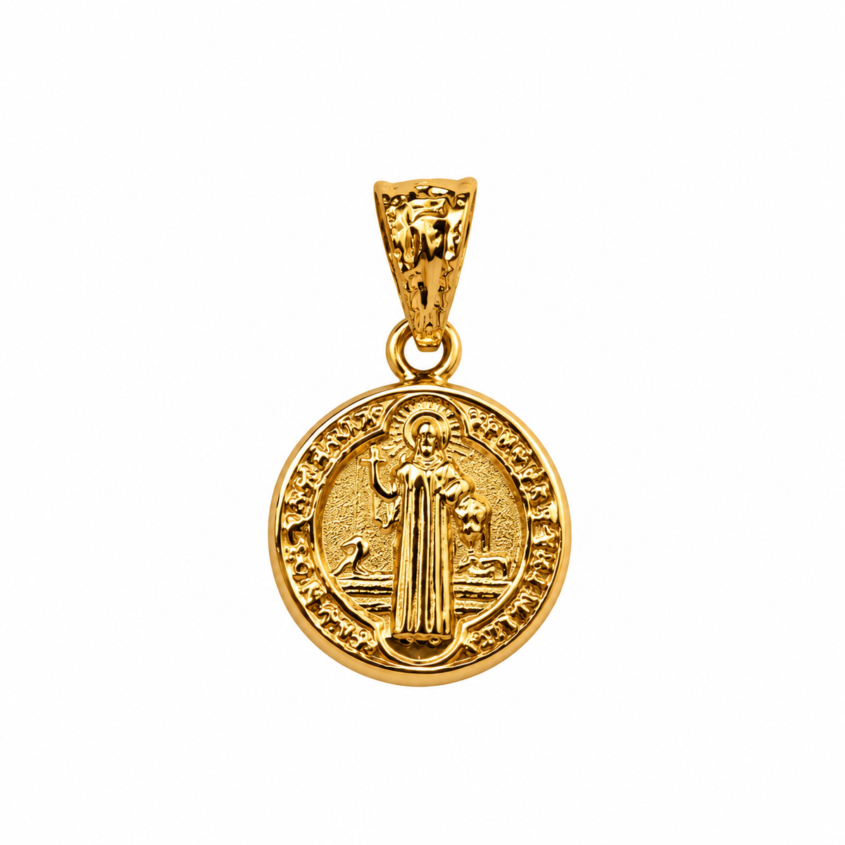 Medium San Benito Pendant / 0.84 gr / 2 cm / 18K Gold