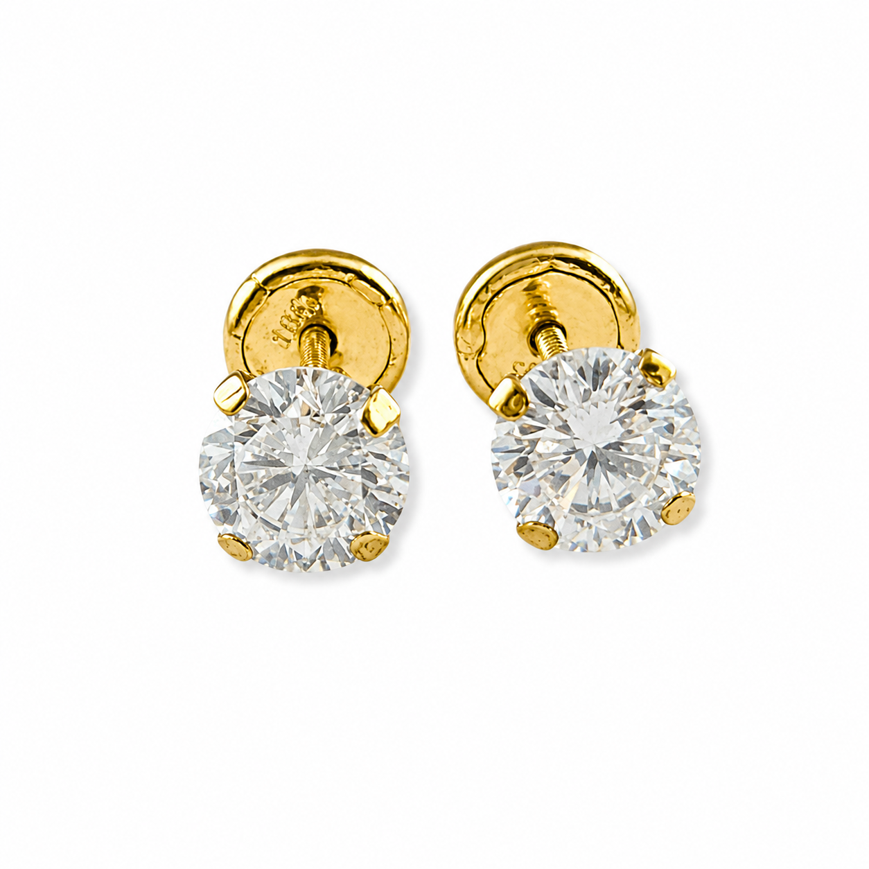 PENDIENTES DE PIEDRA CENTRAL