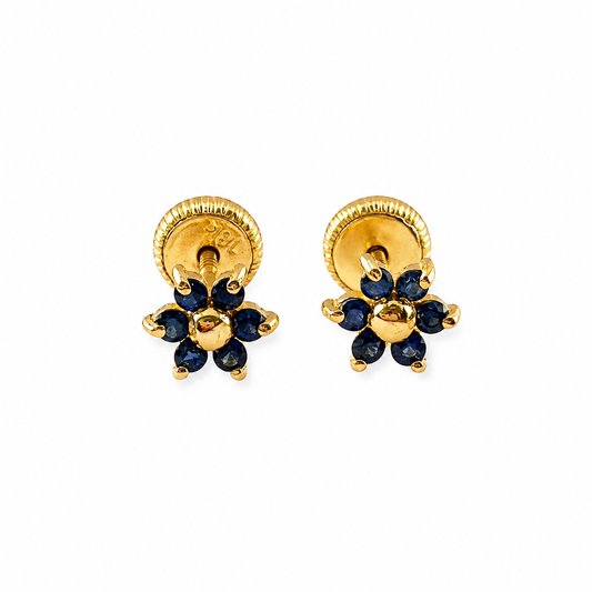 STUD EARRINGS FLOWER