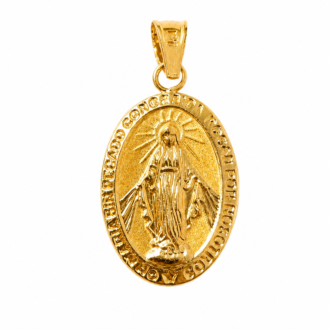 VIRGEN MILAGROSA COLGANTE GRANDE