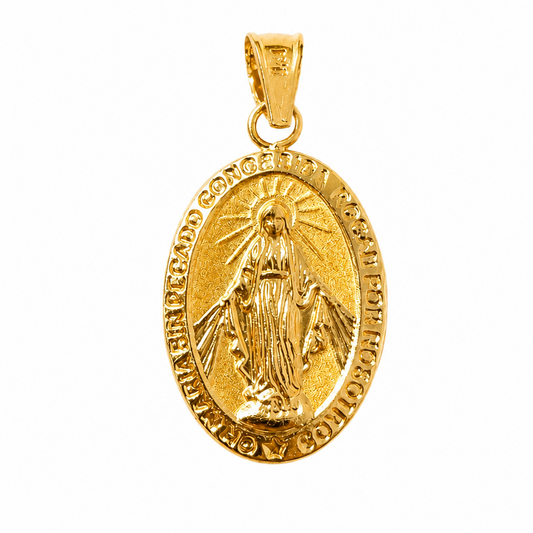 VIRGEN MILAGROSA COLGANTE GRANDE