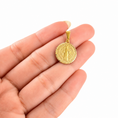 COLGANTE MEDALLA DE SAN BENITO