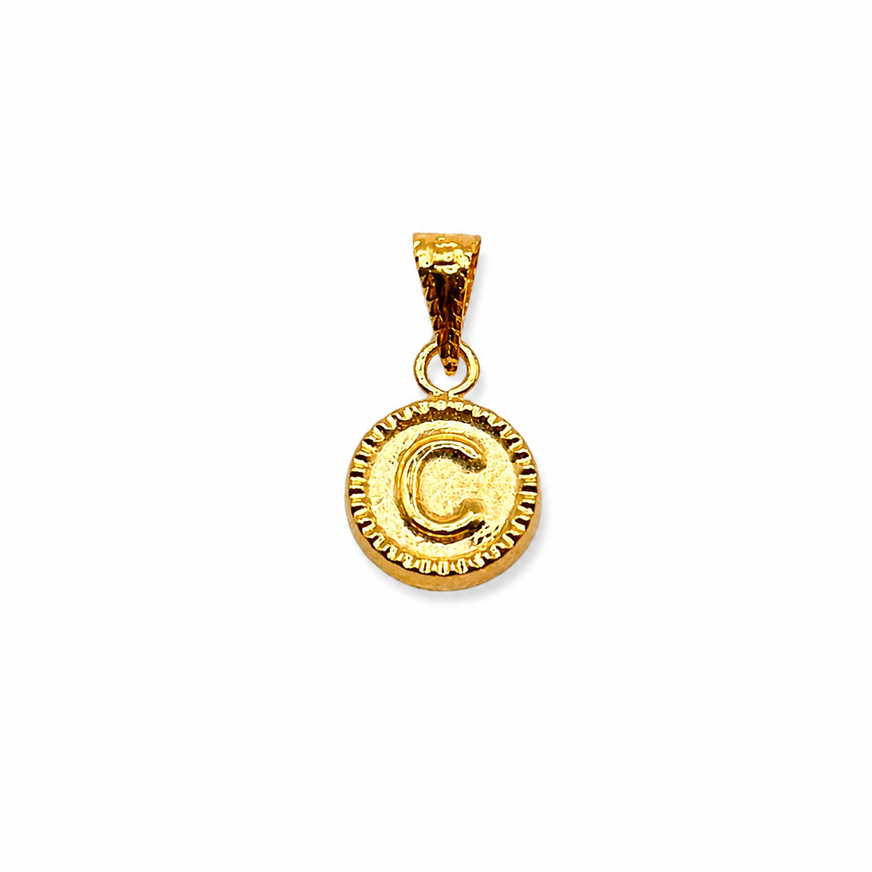 LETTER C PENDANT