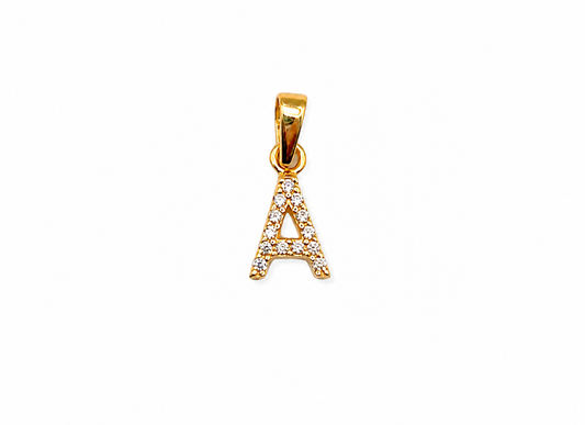 PENDANT LETTER A