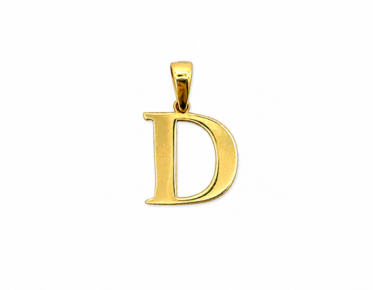 LETTER D PENDANT